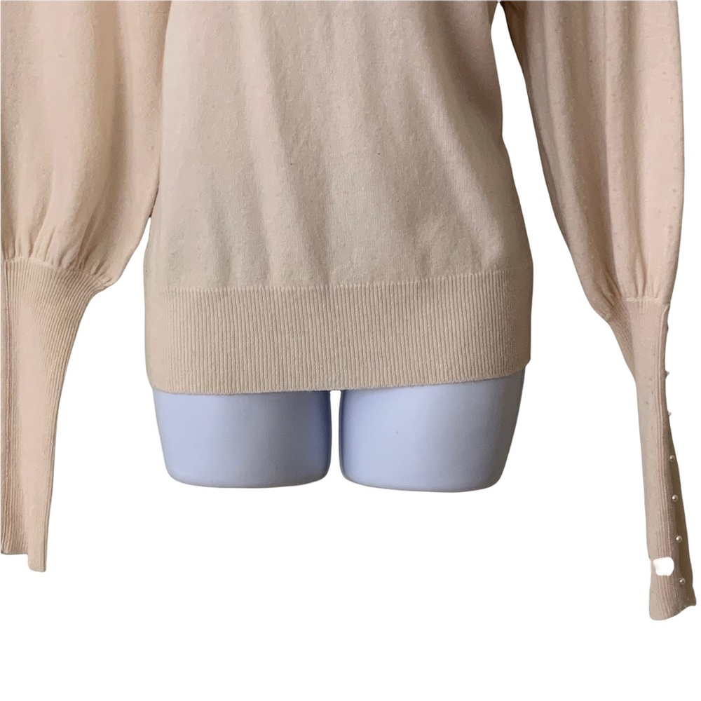 Joie x Revolve Turtleneck Shialy Top Sweater Wool Cashmere White - Picture 9 of 13